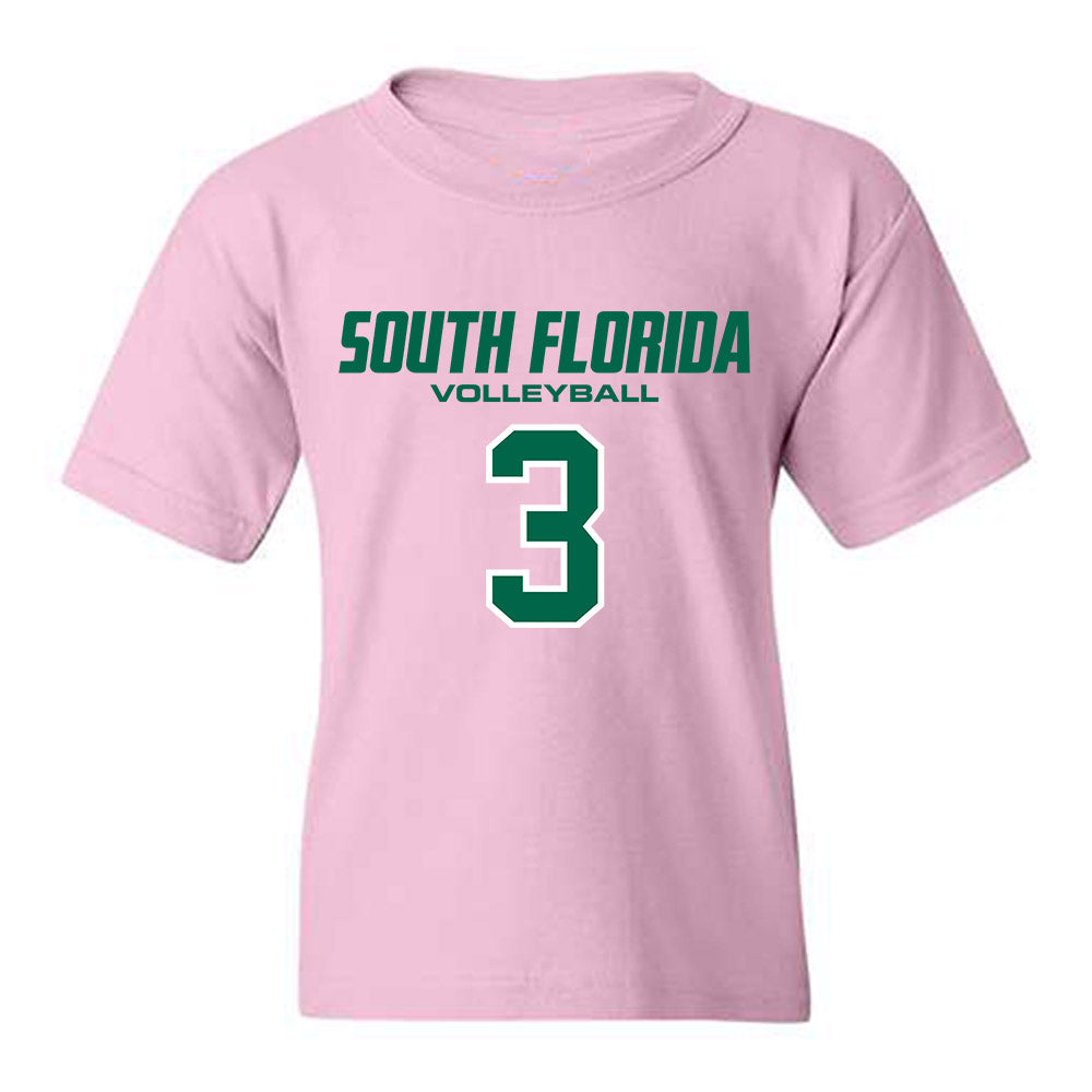 USF - NCAA Women's Volleyball : Miya Thomas - Youth T-Shirt-0