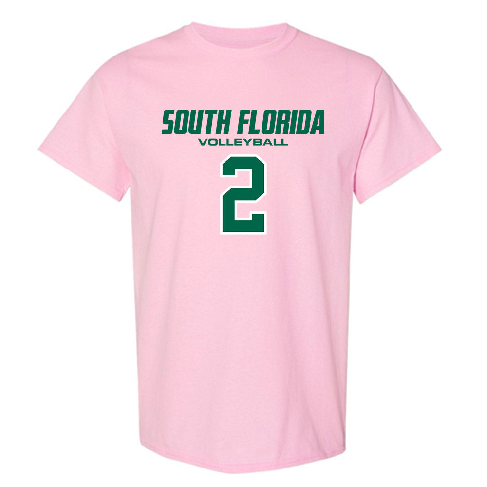 USF - NCAA Women's Volleyball : Laila Ivey - T-Shirt-0