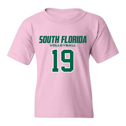 USF - NCAA Women's Volleyball : Emelyn Stettin - Youth T-Shirt-0