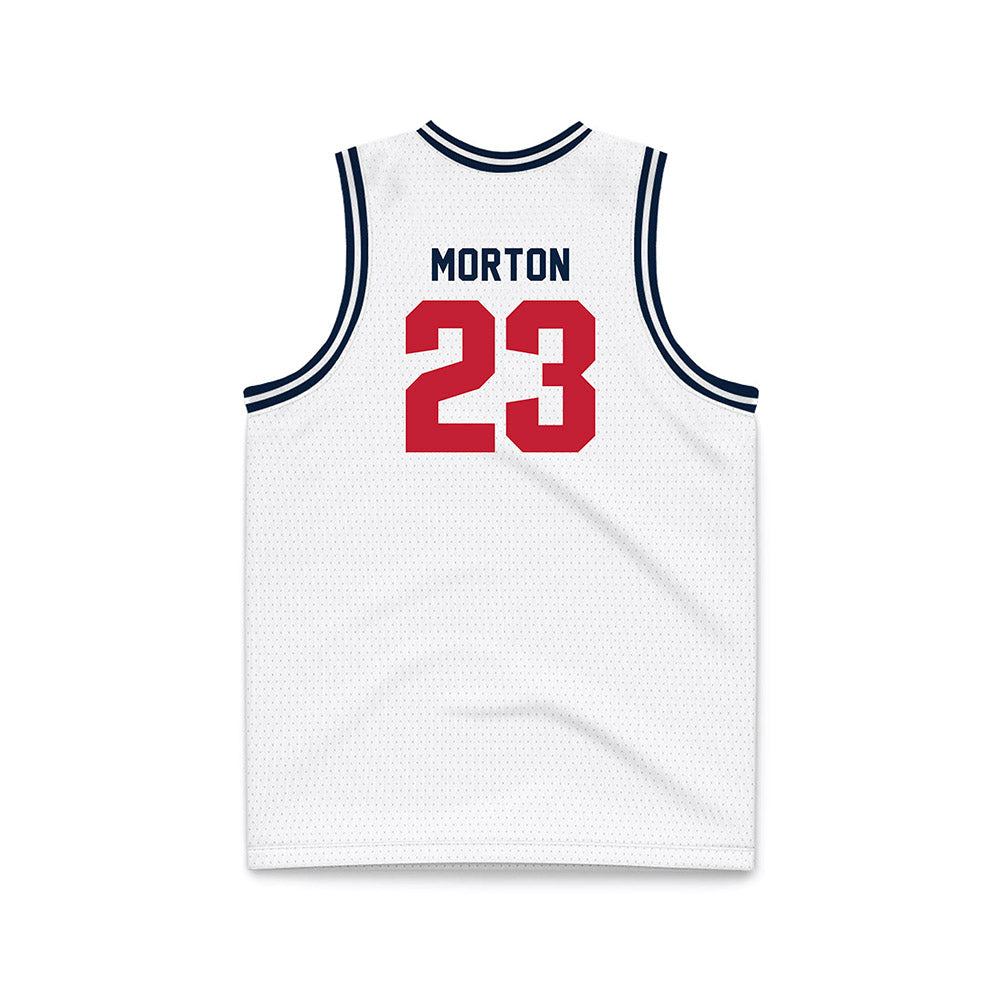Richmond - NCAA Men's Basketball : Alexis Morton - White Basketball Jersey-1
