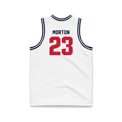 Richmond - NCAA Men's Basketball : Alexis Morton - White Basketball Jersey-1