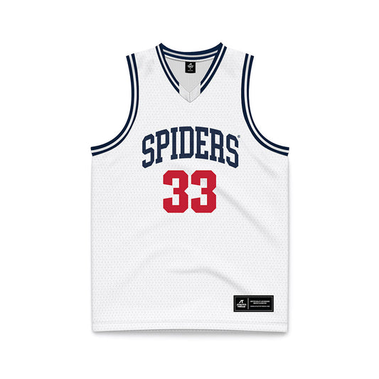 Richmond - NCAA Men's Basketball : Apostolos Roumoglou - White Basketball Jersey-0