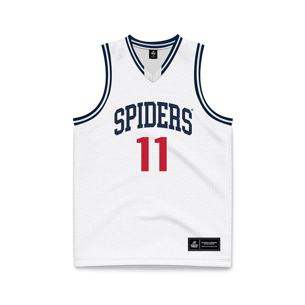Richmond - NCAA Men's Basketball : William Harper - White Basketball Jersey-0