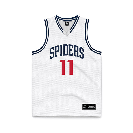 Richmond - NCAA Men's Basketball : William Harper - White Basketball Jersey-0