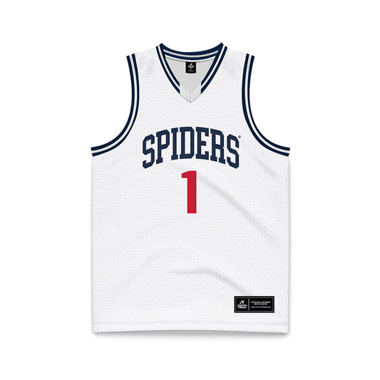 Richmond - NCAA Men's Basketball : Mikkel Tyne - White Basketball Jersey-0