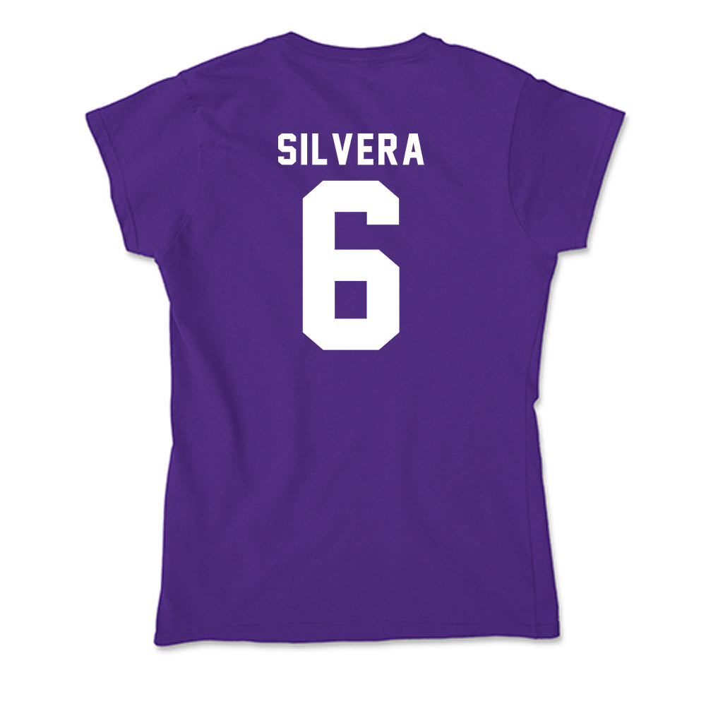 Tarleton State - NCAA Men's Basketball : Marty Silvera - Soft Style Women’s T-Shirt-1