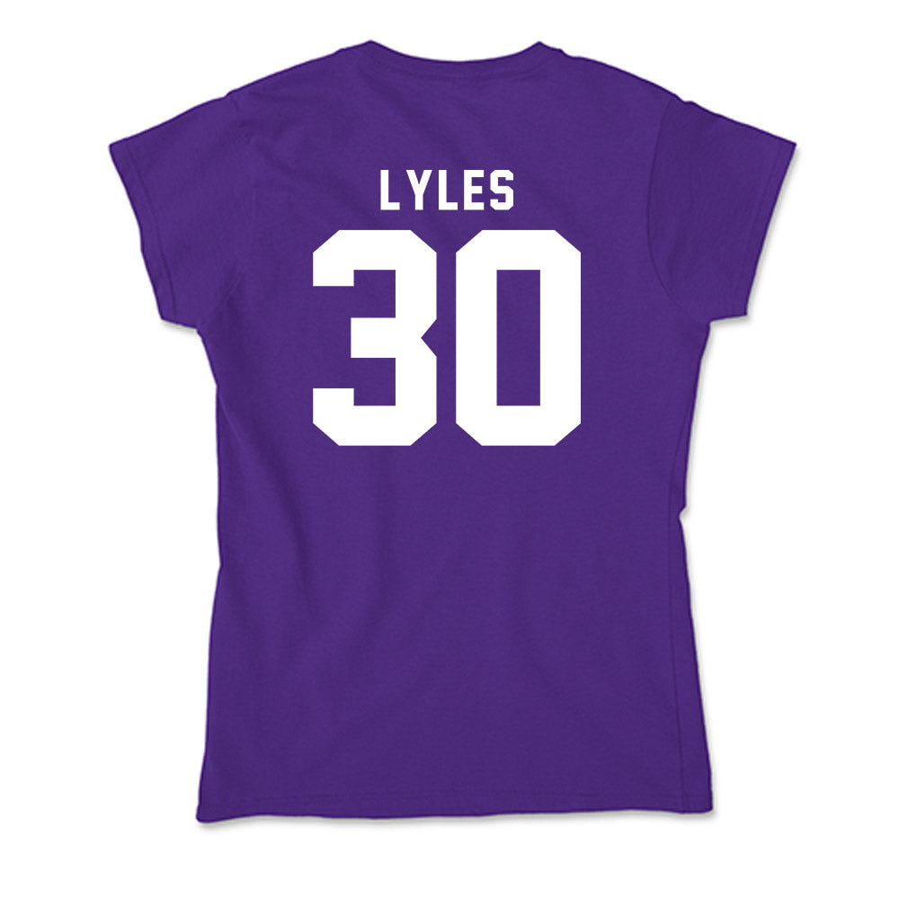 Tarleton State - NCAA Women's Basketball : Caroline Lyles - Soft Style Women’s T-Shirt-1