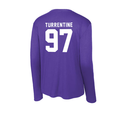 Tarleton State - NCAA Football : James Turrentine - Activewear Long Sleeve T-Shirt-1