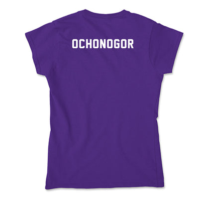 Tarleton State - NCAA Women's Track & Field : Bella Ochonogor - Soft Style Women’s T-Shirt-1
