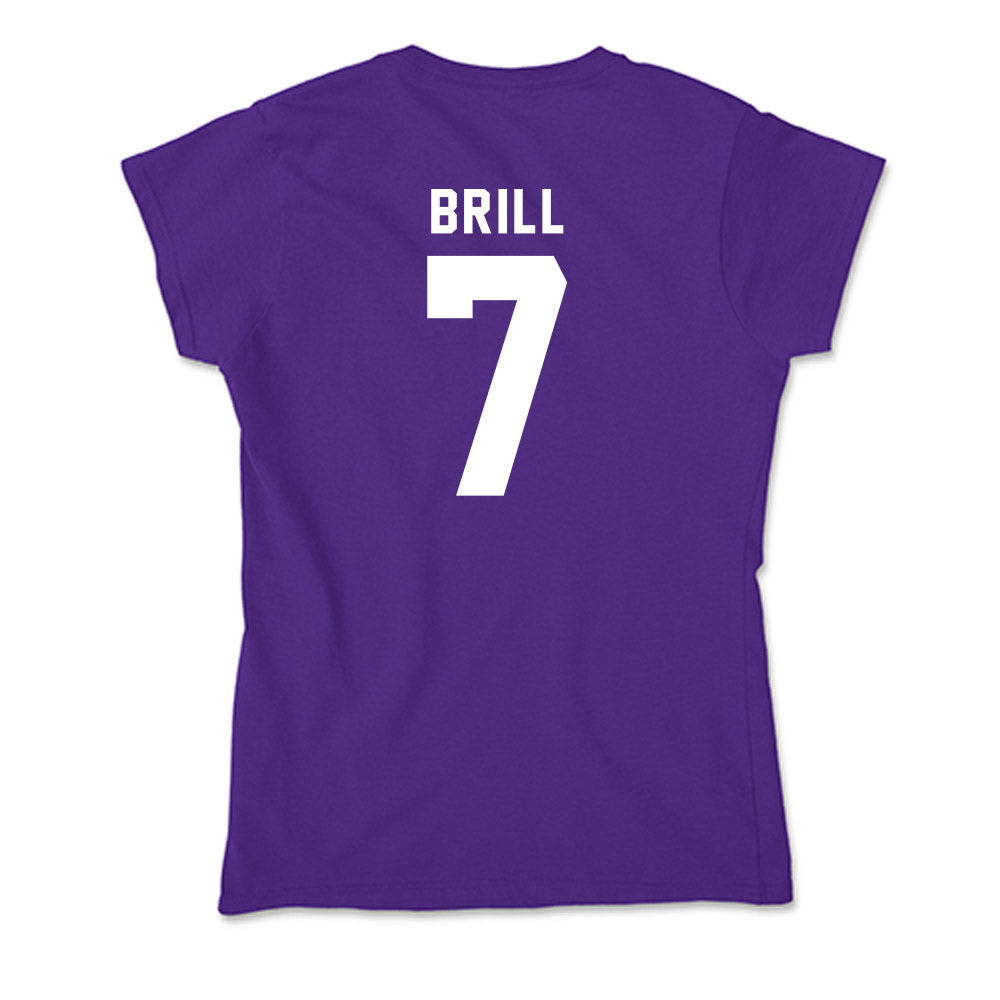 Tarleton State - NCAA Women's Basketball : Jailynn Brill - Soft Style Women’s T-Shirt-1