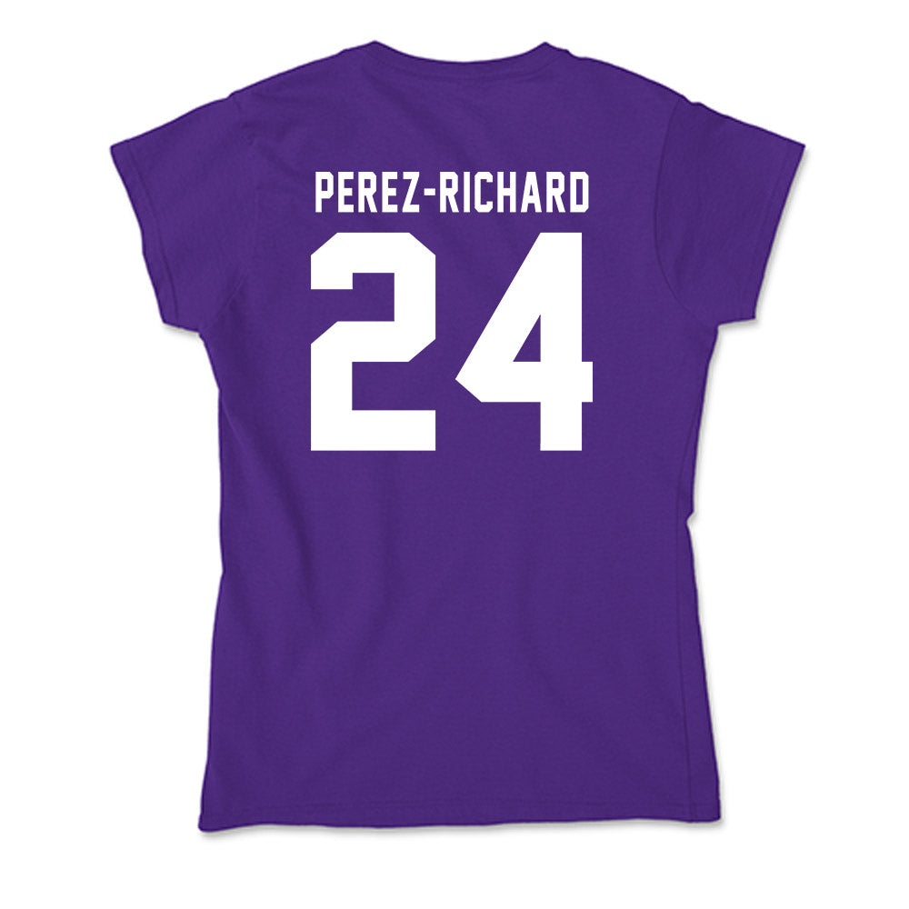 Tarleton State - NCAA Women's Basketball : Jaylynn Perez-Richard - Soft Style Women’s T-Shirt-1