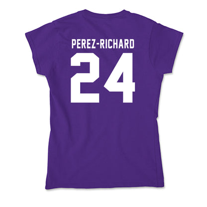 Tarleton State - NCAA Women's Basketball : Jaylynn Perez-Richard - Soft Style Women’s T-Shirt-1