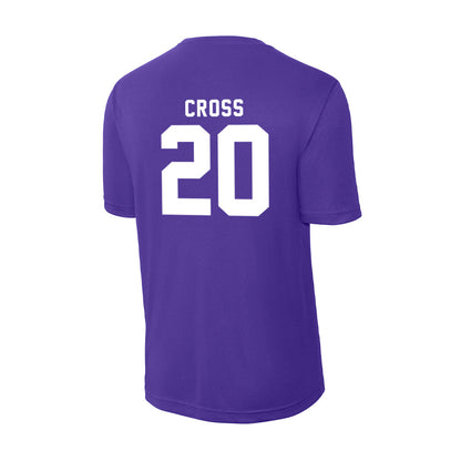 Tarleton State - NCAA Beach Volleyball : Quinn Cross - Activewear T-Shirt-1