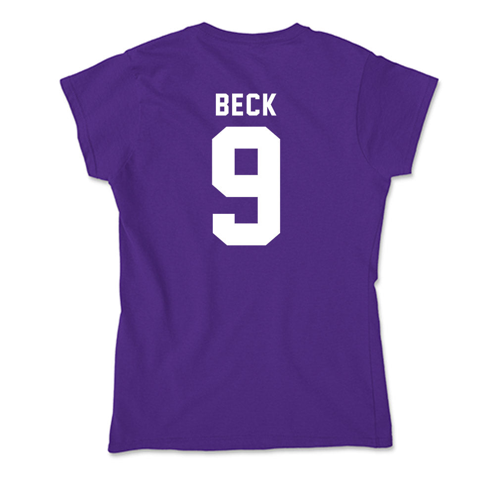 Tarleton State - NCAA Softball : Sadie Beck - Soft Style Women’s T-Shirt-1