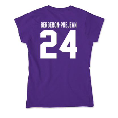 Tarleton State - NCAA Women's Soccer : Isa Bergeron-Prejean - Soft Style Women’s T-Shirt-1