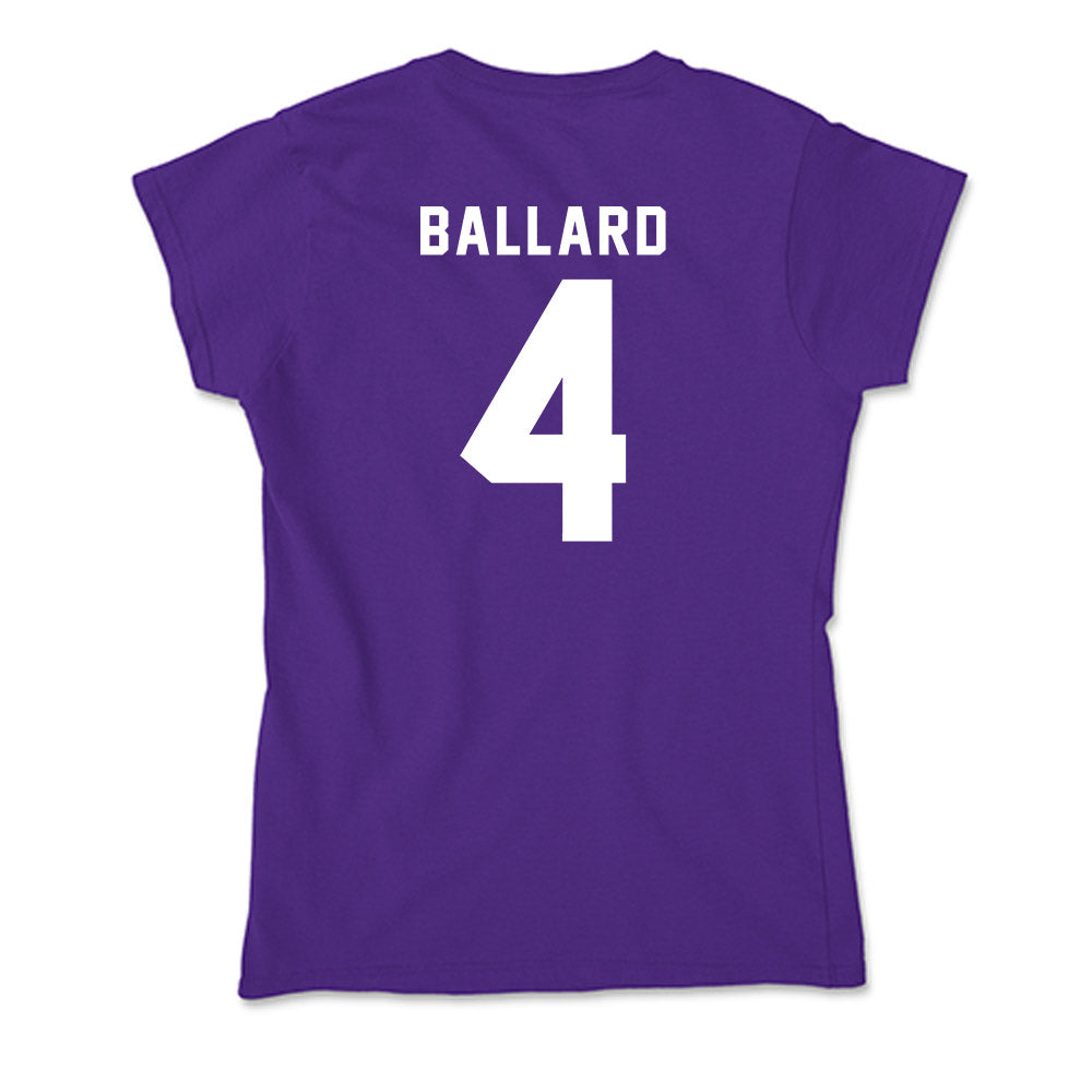 Tarleton State - NCAA Women's Soccer : Zoe Ballard - Soft Style Women’s T-Shirt-1
