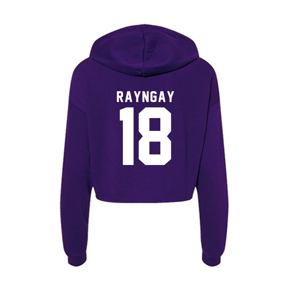 Tarleton State - NCAA Softball : Gisele Rayngay - Women's Crop Fleece Hoodie-1