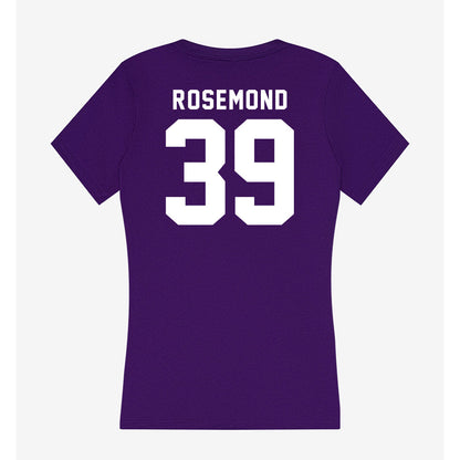 Tarleton State - NCAA Football : Deangelo Rosemond - Women's V-Neck T-Shirt-1