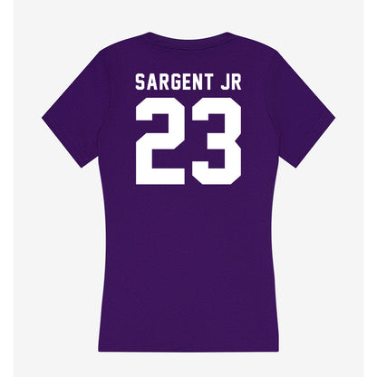 Tarleton State - NCAA Football : Adrian Sargent Jr - Women's V-Neck T-Shirt-1