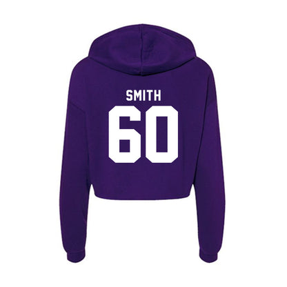 Tarleton State - NCAA Football : Hunter Smith - Women's Crop Fleece Hoodie-1