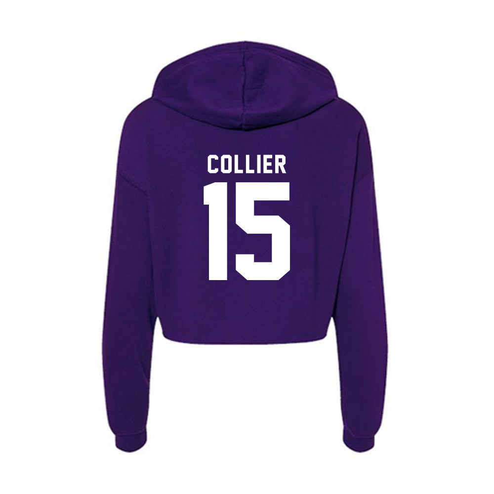 Tarleton State - NCAA Football : Cardea Collier - Women's Crop Fleece Hoodie-1