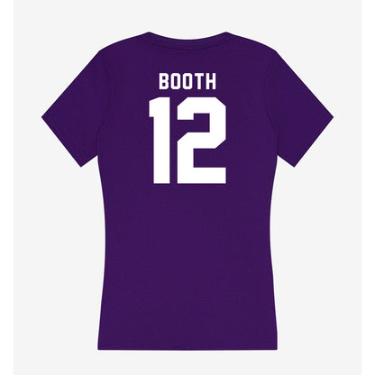 Tarleton State - NCAA Women's Basketball : Grace Booth - Women's V-Neck T-Shirt-1