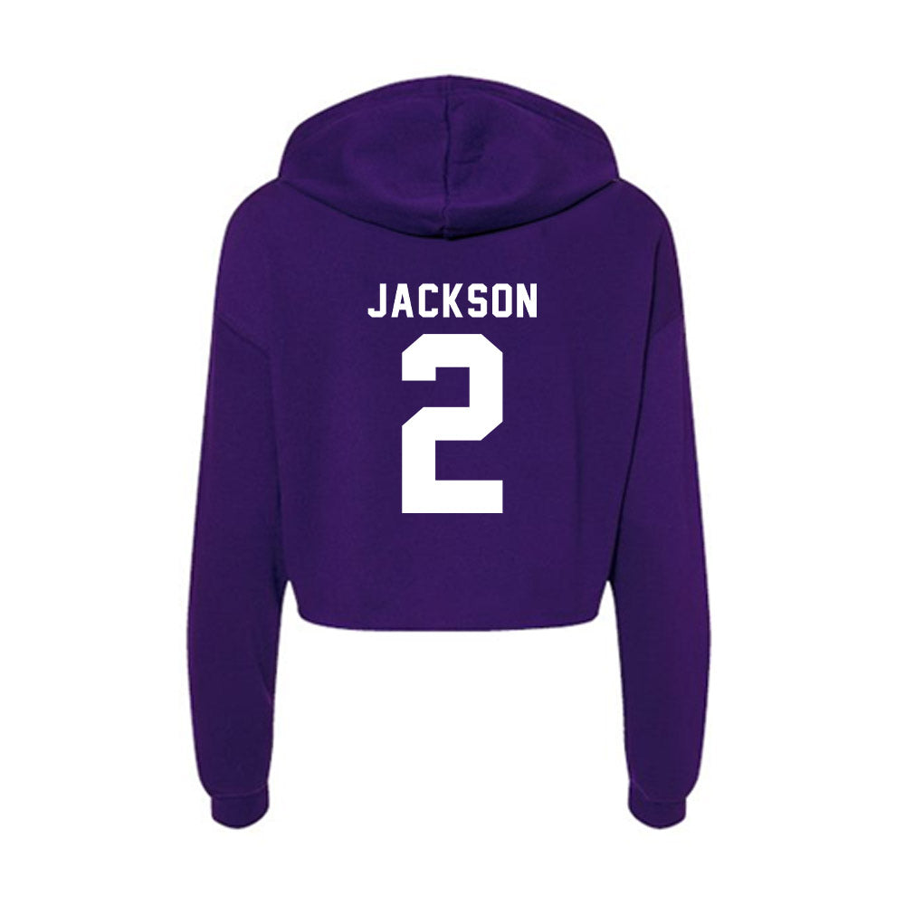 Tarleton State - NCAA Football : Cody Jackson - Women's Crop Fleece Hoodie-1