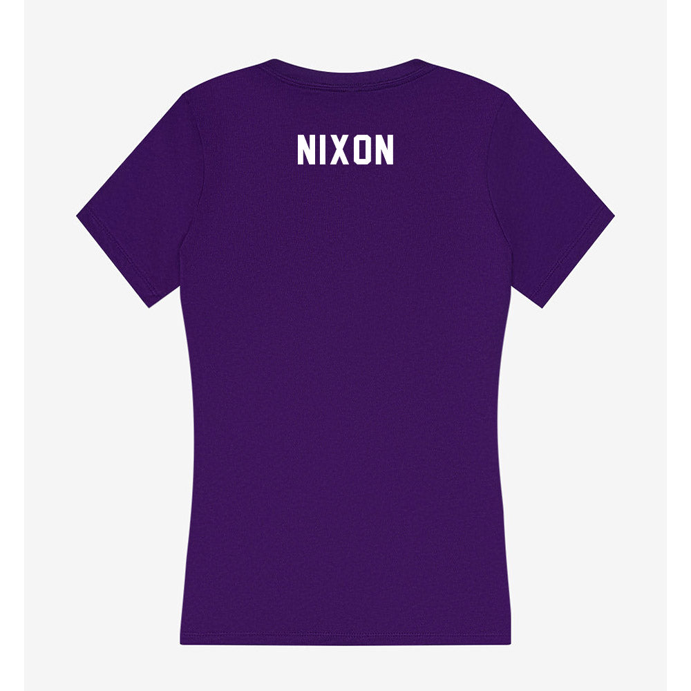 Tarleton State - NCAA Women's Track & Field : Kai Nixon - Women's V-Neck T-Shirt-1
