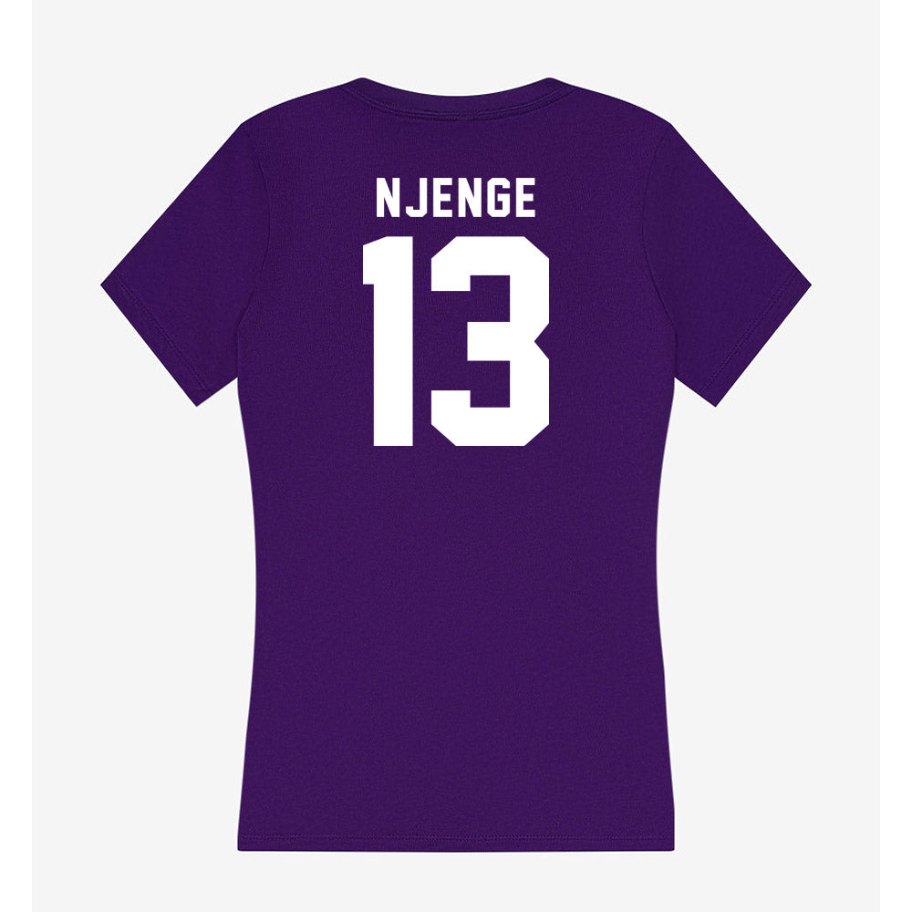 Tarleton State - NCAA Football : Pius Njenge - Women's V-Neck T-Shirt-1