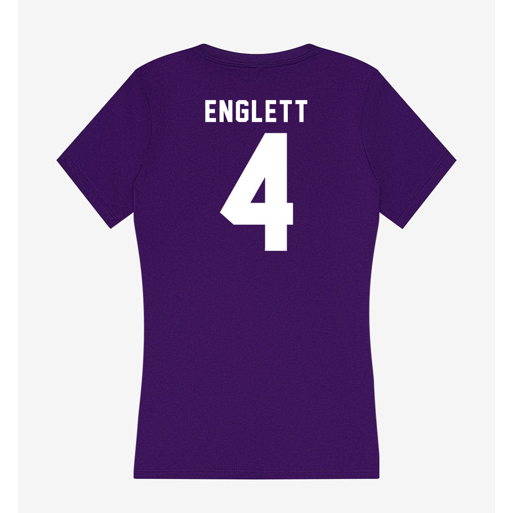 Tarleton State - NCAA Baseball : Brady Englett - Women's V-Neck T-Shirt-1