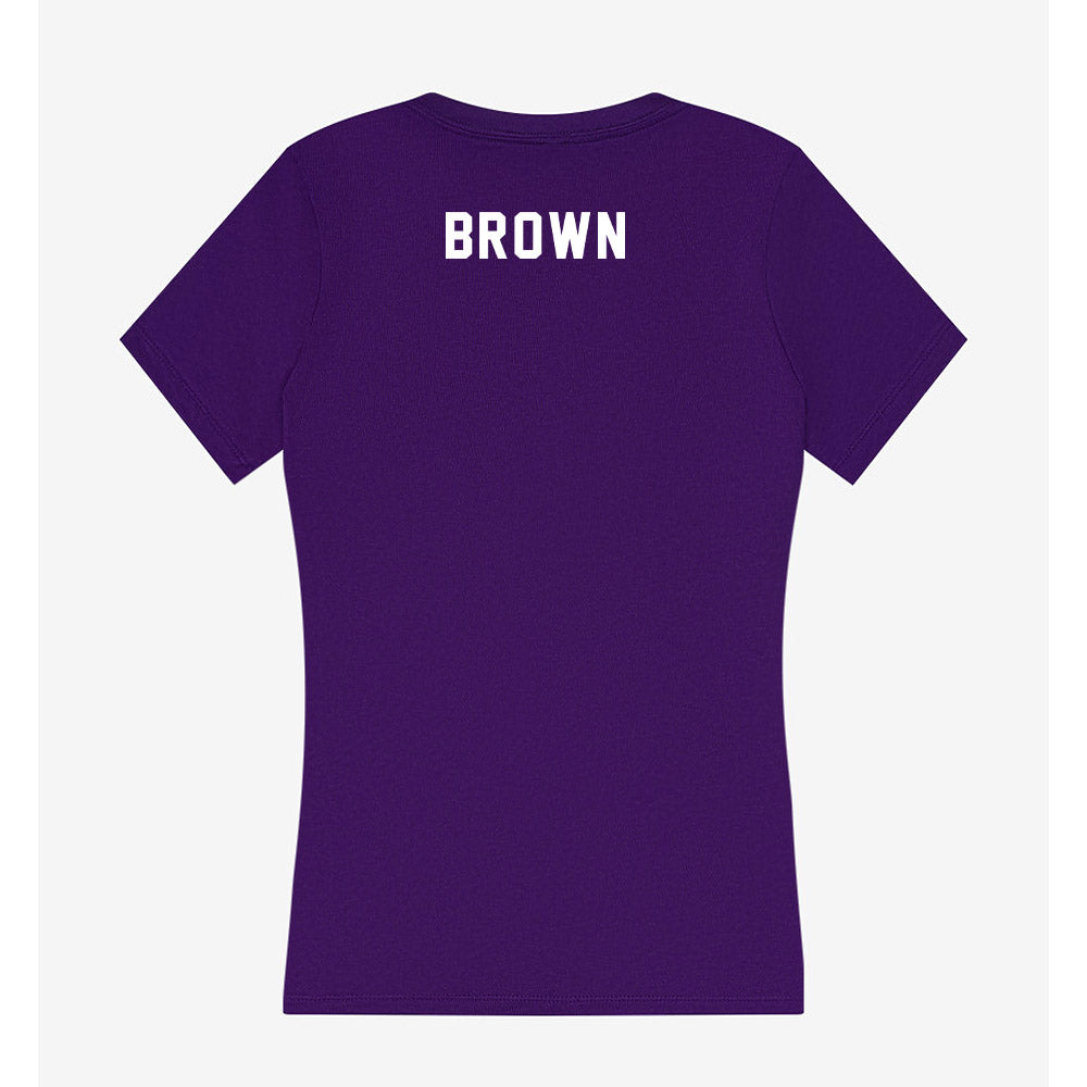 Tarleton State - NCAA Men's Track & Field : Cayden Brown - Women's V-Neck T-Shirt-1