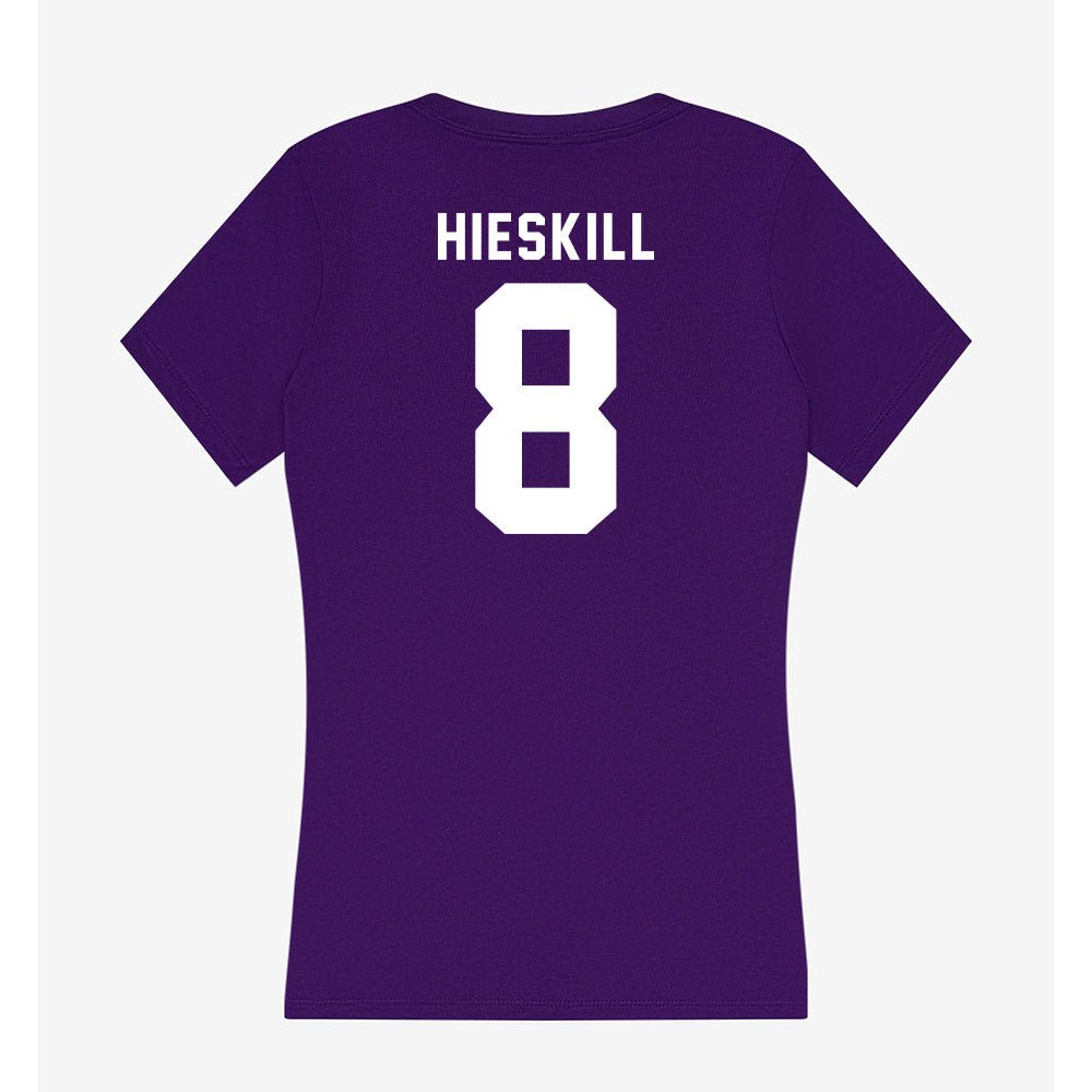 Tarleton State - NCAA Women's Basketball : Kristian Hieskill - Women's V-Neck T-Shirt-1