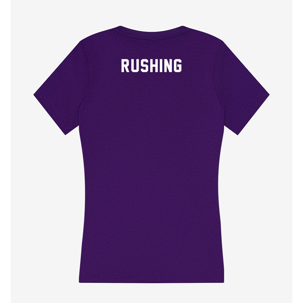 Tarleton State - NCAA Women's Track & Field : Ava Rushing - Women's V-Neck T-Shirt-1