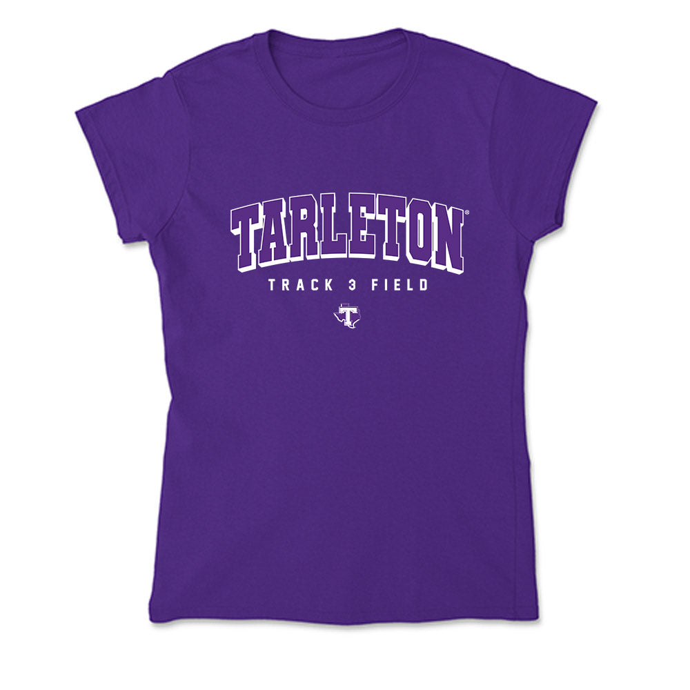 Tarleton State - NCAA Women's Track & Field : Jayana Phillips - Soft Style Women’s T-Shirt-0