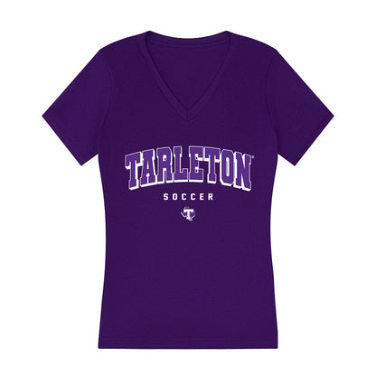 Tarleton State - NCAA Women's Soccer : Madison Mayhall - Women's V-Neck T-Shirt-0