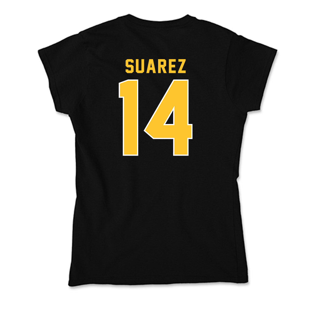 GMU - NCAA Women's Basketball : Paula Suarez - Soft Style Women’s T-Shirt-1