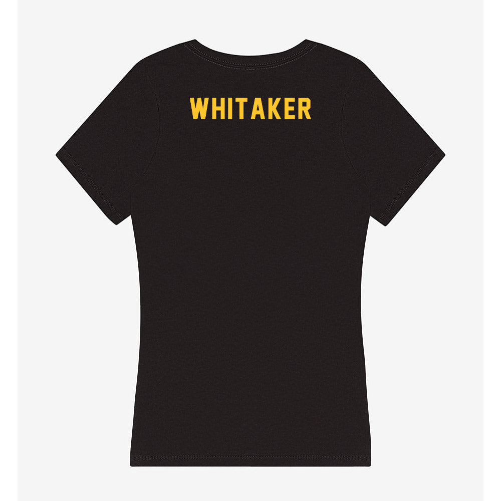 GMU - NCAA Men's Track & Field : Kayden Whitaker - Women's V-Neck T-Shirt-1