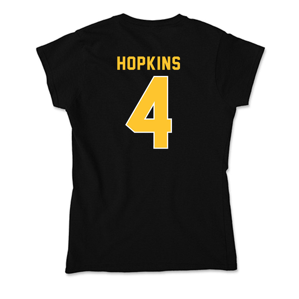 GMU - NCAA Softball : Alyssa Hopkins - Soft Style Women’s T-Shirt-1