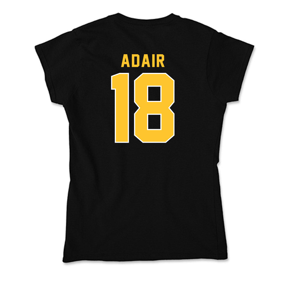 GMU - NCAA Men's Basketball : Emmett Adair - Soft Style Women’s T-Shirt-1