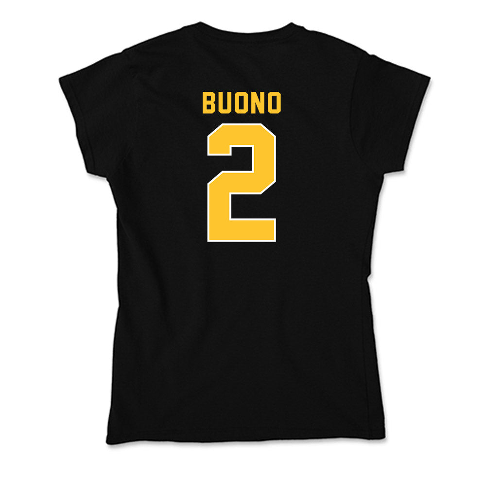 GMU - NCAA Women's Soccer : Julia Buono - Soft Style Women’s T-Shirt-1