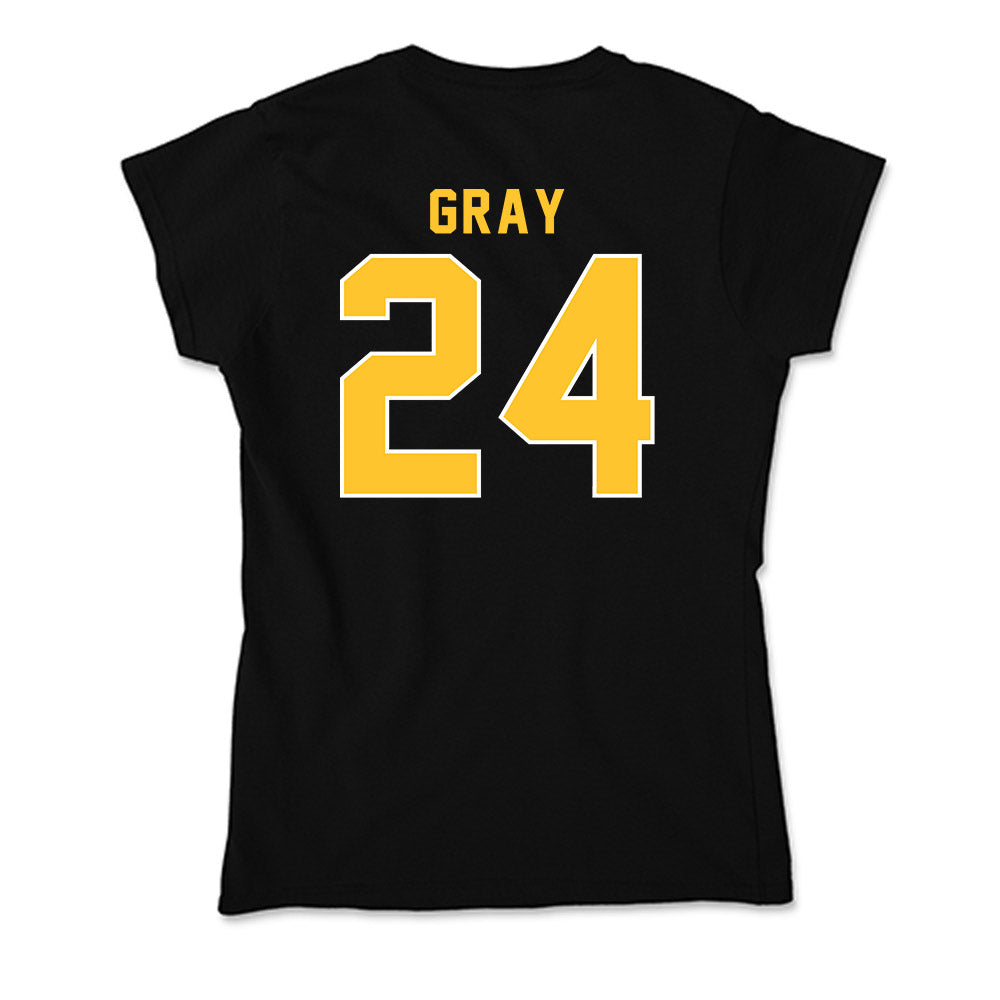 GMU - NCAA Softball : Meghan Gray - Soft Style Women’s T-Shirt-1