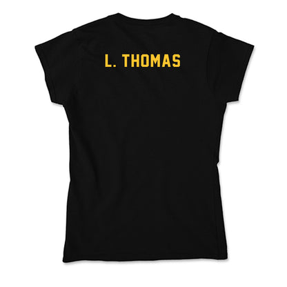 GMU - NCAA Women's Track & Field : Laila Thomas - Soft Style Women’s T-Shirt-1