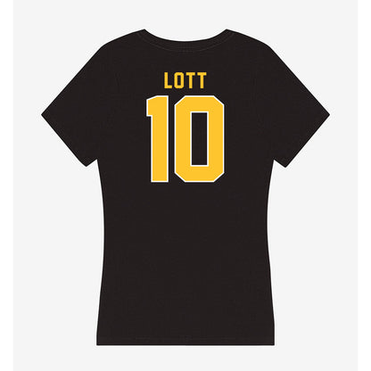 GMU - NCAA Women's Volleyball : Jaylin Lott - Women's V-Neck T-Shirt-1
