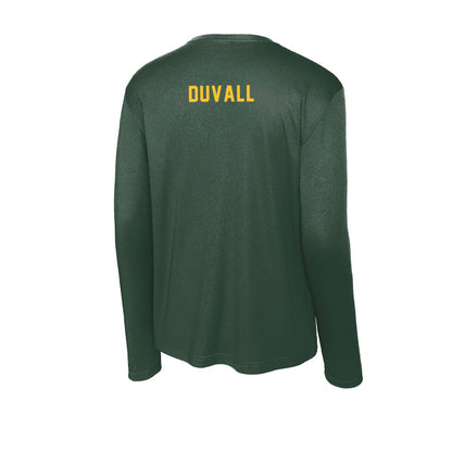 GMU - NCAA Wrestling : Malachi DuVall - Activewear Long Sleeve T-Shirt-1