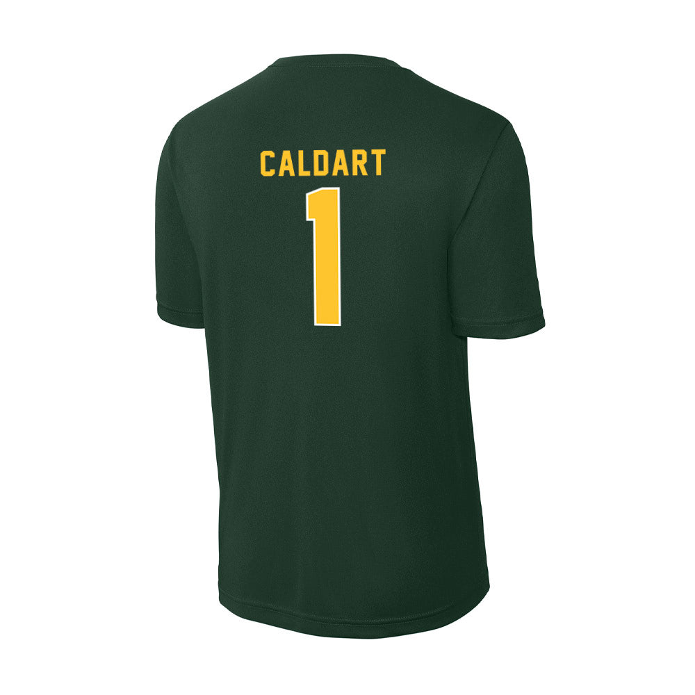 GMU - NCAA Women's Soccer : Selamawit Caldart - Activewear T-Shirt-1