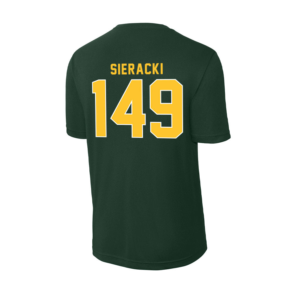GMU - NCAA Wrestling : Keagan Sieracki - Activewear T-Shirt-1