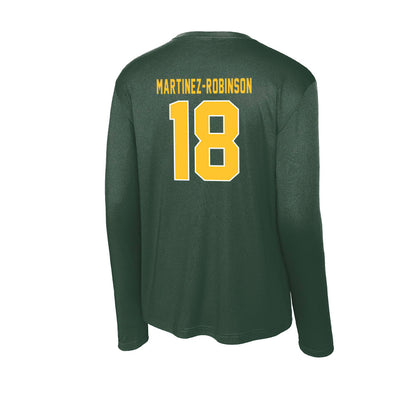 GMU - NCAA Women's Volleyball : Autumn Martinez-Robinson - Activewear Long Sleeve T-Shirt-1