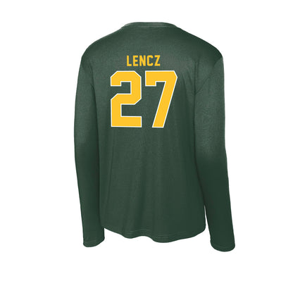 GMU - NCAA Softball : Brianna Lencz - Activewear Long Sleeve T-Shirt-1