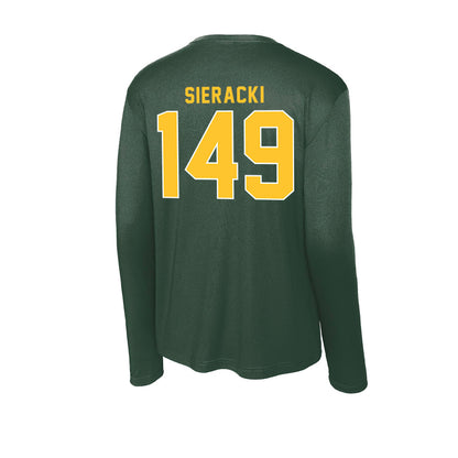GMU - NCAA Wrestling : Keagan Sieracki - Activewear Long Sleeve T-Shirt-1