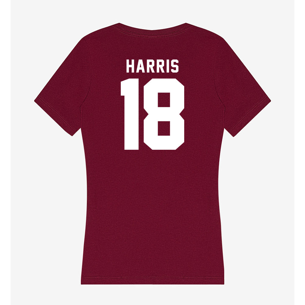 Loyola - NCAA Women's Soccer : Jadyn Harris - Women's V-Neck T-Shirt-1